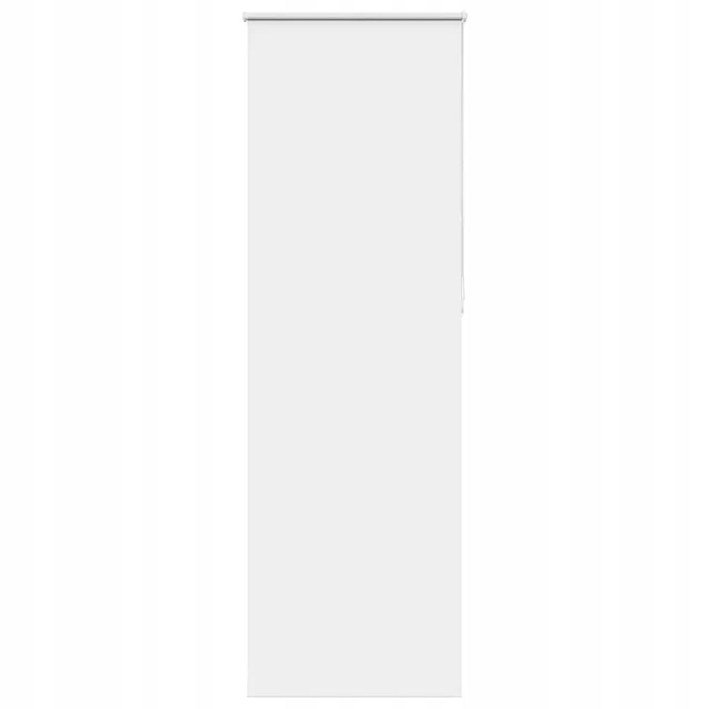 vidaXL Roleta zatemňovací bílá 75x210 cm šířka látky 70,7 cm polyester