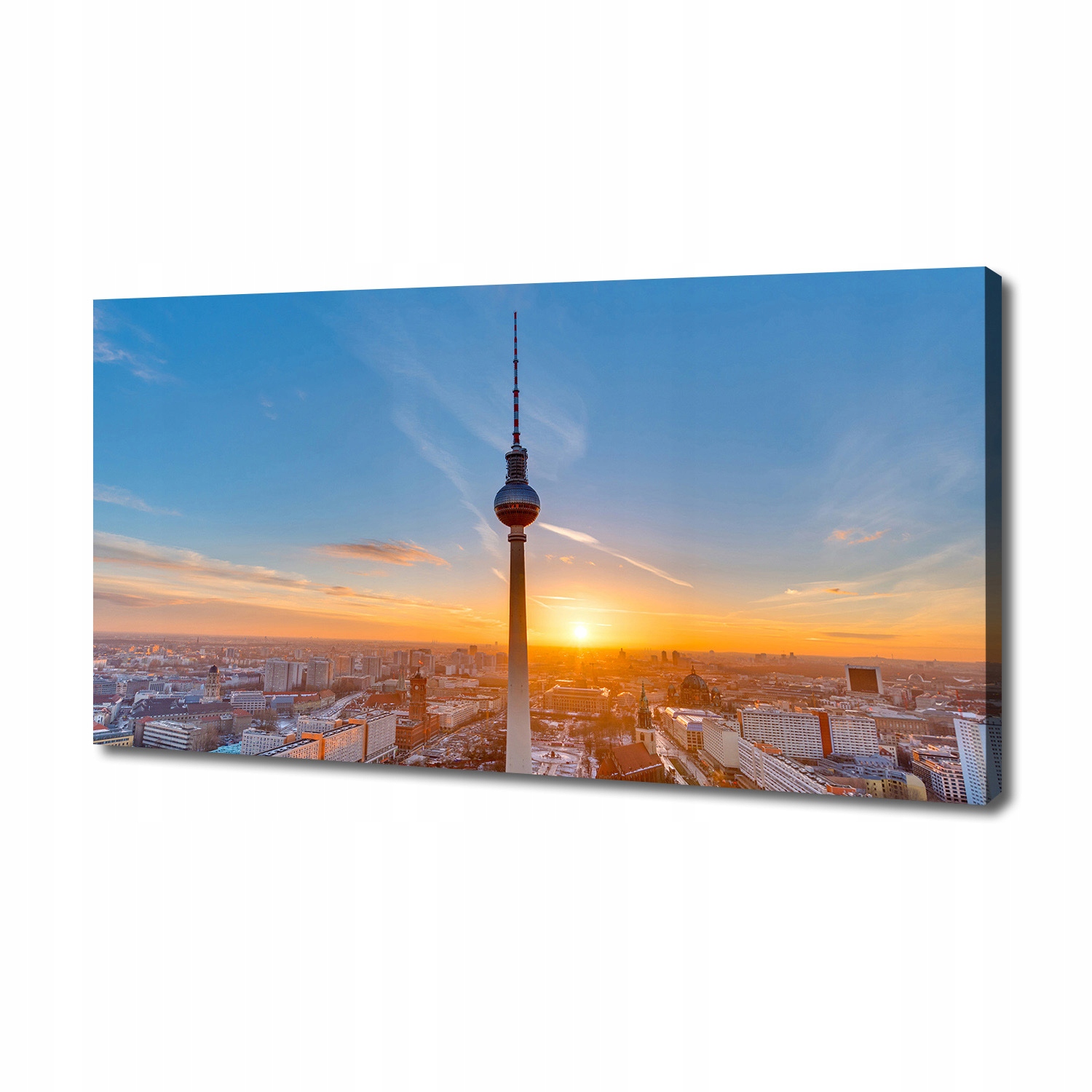 

Foto obraz na płótnie Wieża telewizyjna 140x70 cm