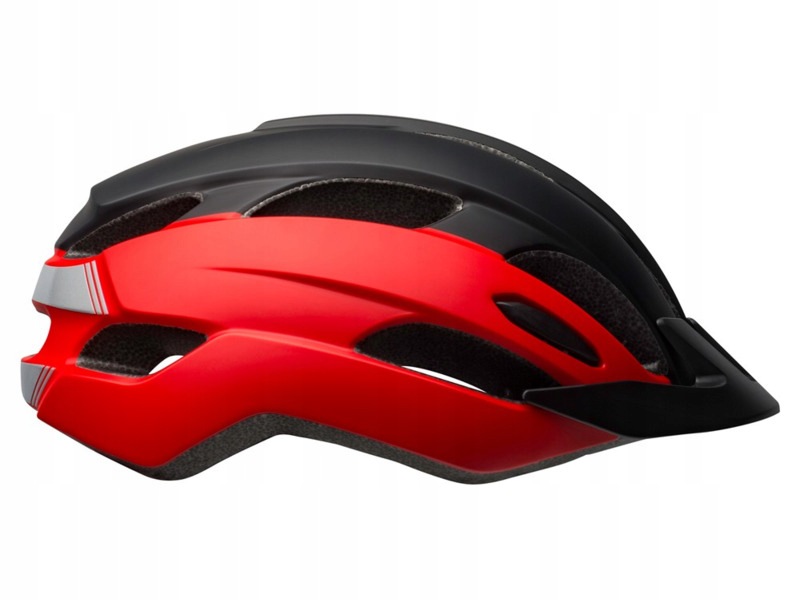 Kask rowerowy Bell Trace Czerwono-czarny Mtb (rozmiar M/L)