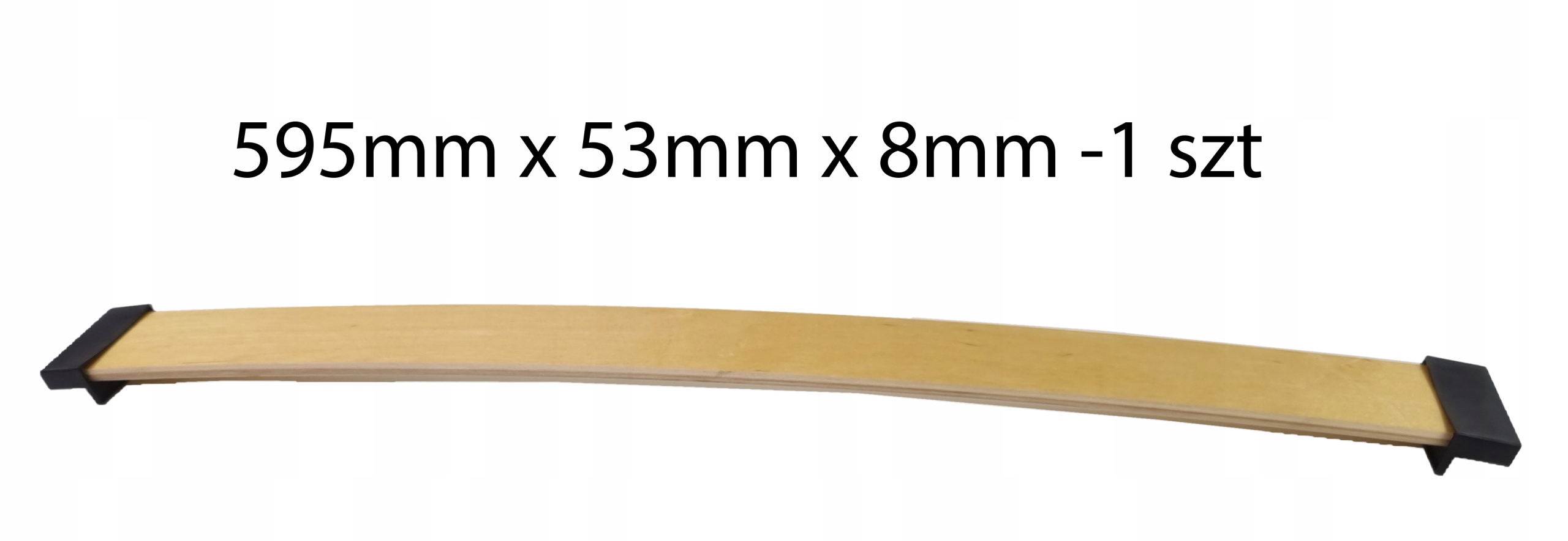 

Listwa sprężynująca sprężysta 595mm z uchwytami