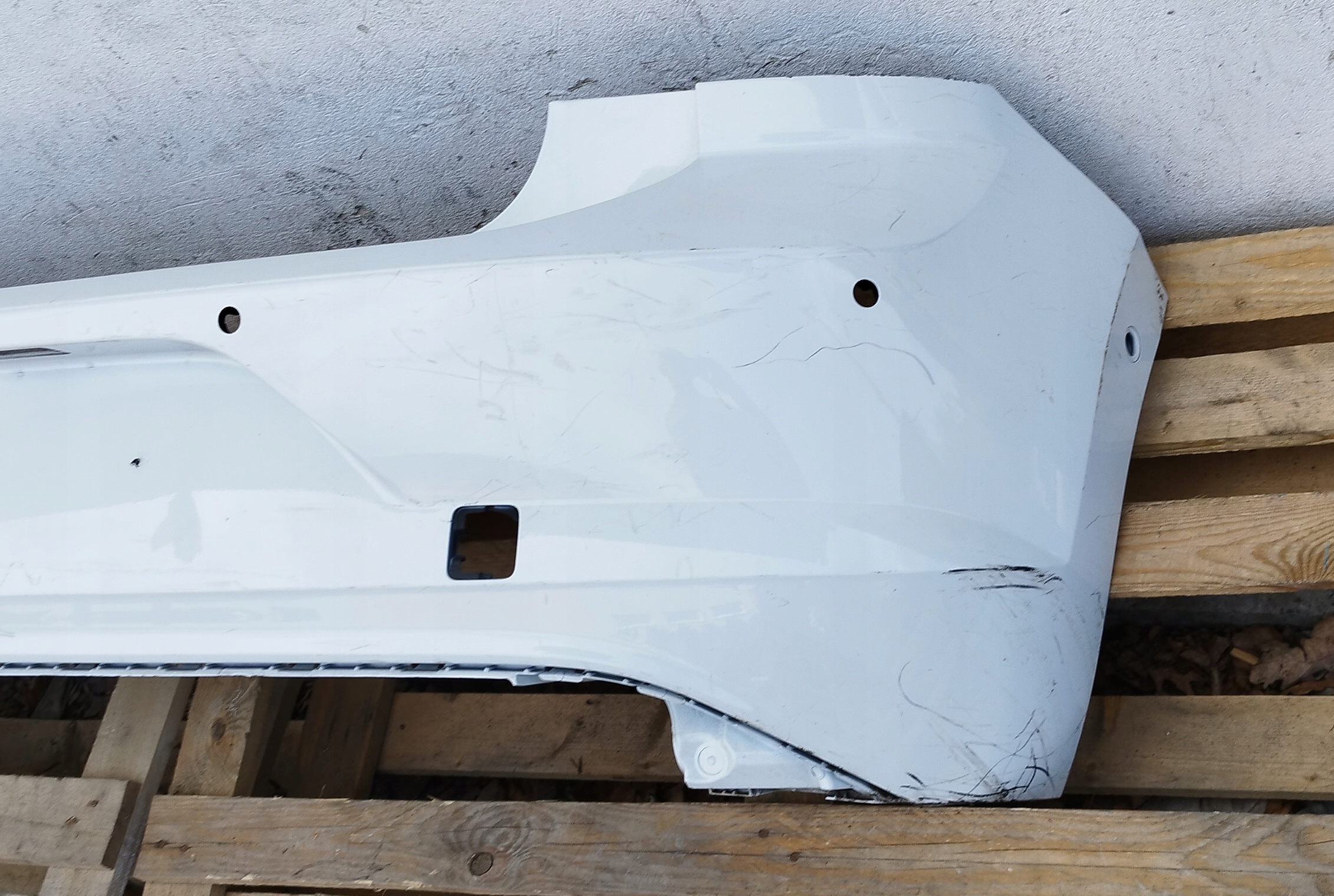 VW POLO VI 2G bumper rear part rear below PDC 2G6807421A