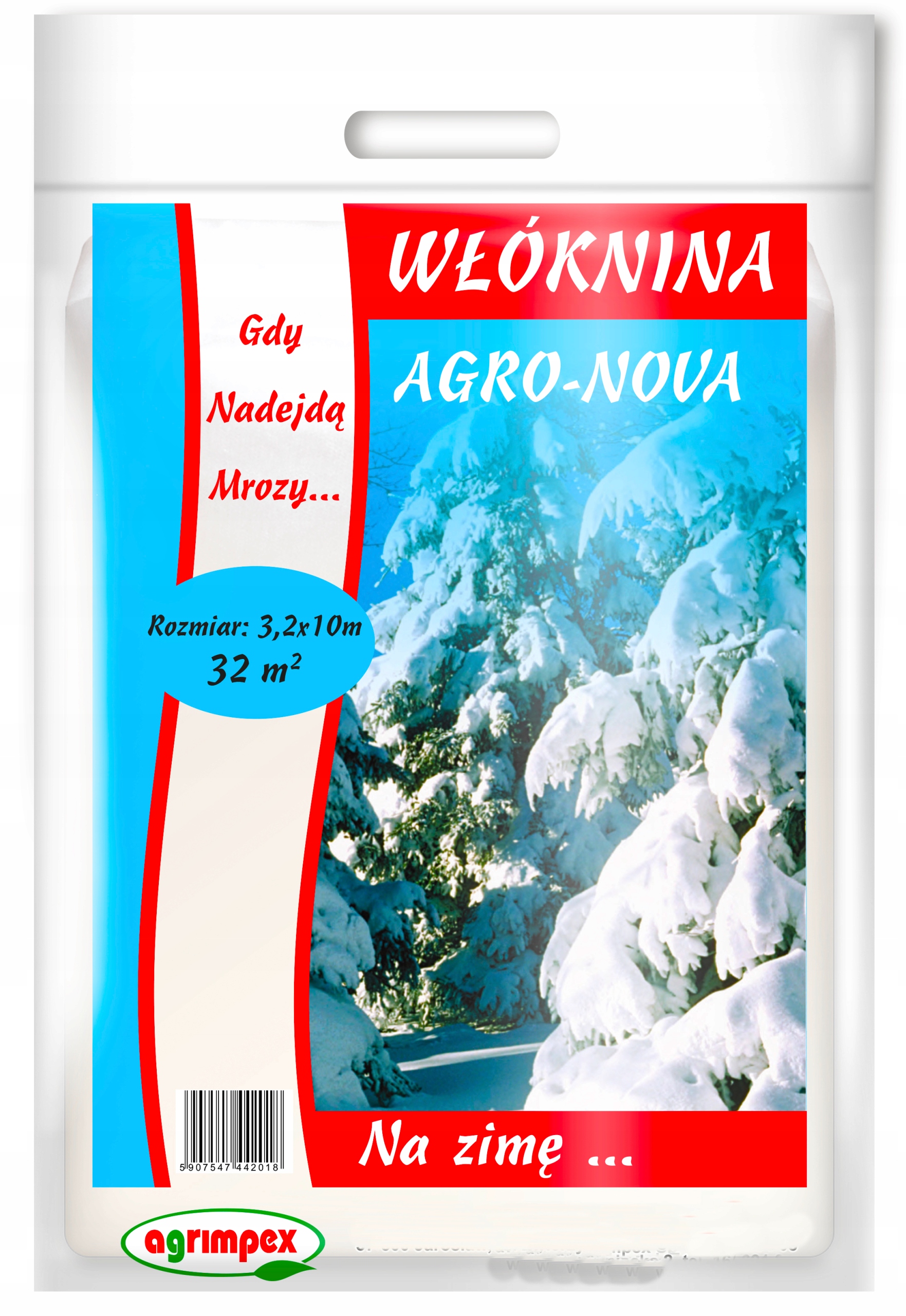 

Agrowłóknina Gruba Zimowa P50 3,2M/10M Agro-nova