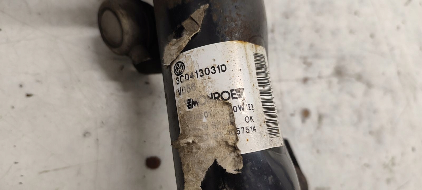 shock absorber spring front sususpension VW Passat CC 2,0 TDI
