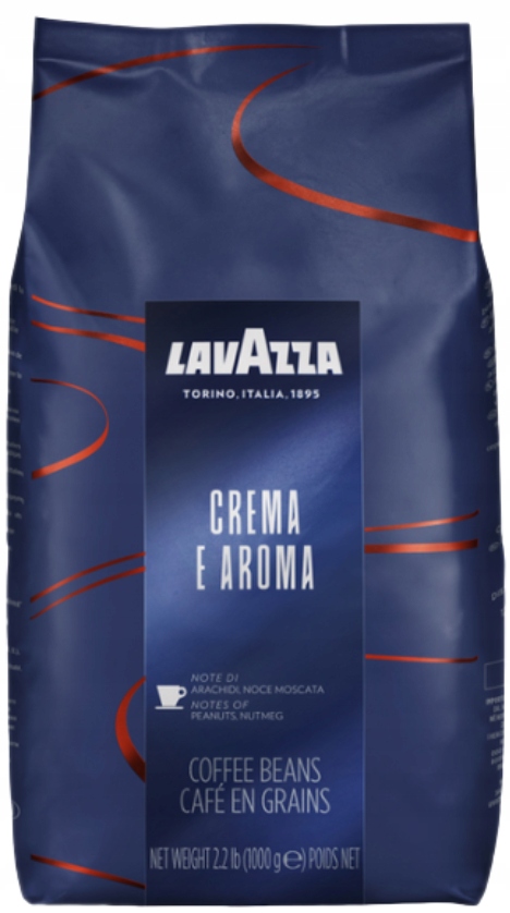 Levně Lavazza Crema e Aroma Espresso káva káva Arabica Robusta 1 kg