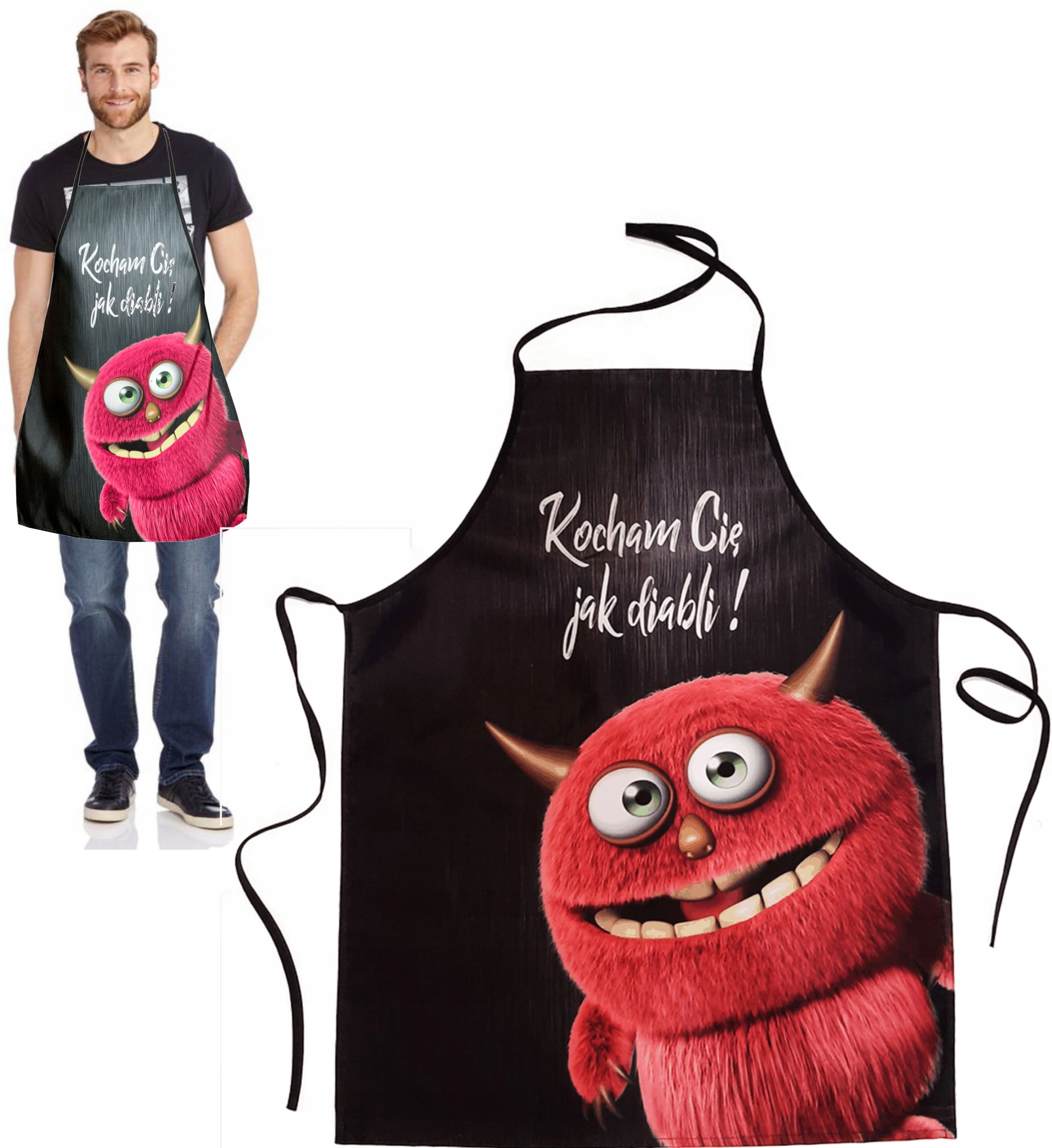 

Fartuch prezent na Walentynki Urodziny dla faceta