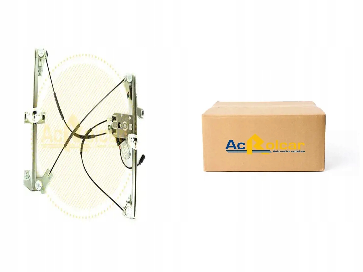 2x Podnośniki szyb Ac Rolcar PRZÓD L+P do CITROËN, PEUGEOT BERLINGO