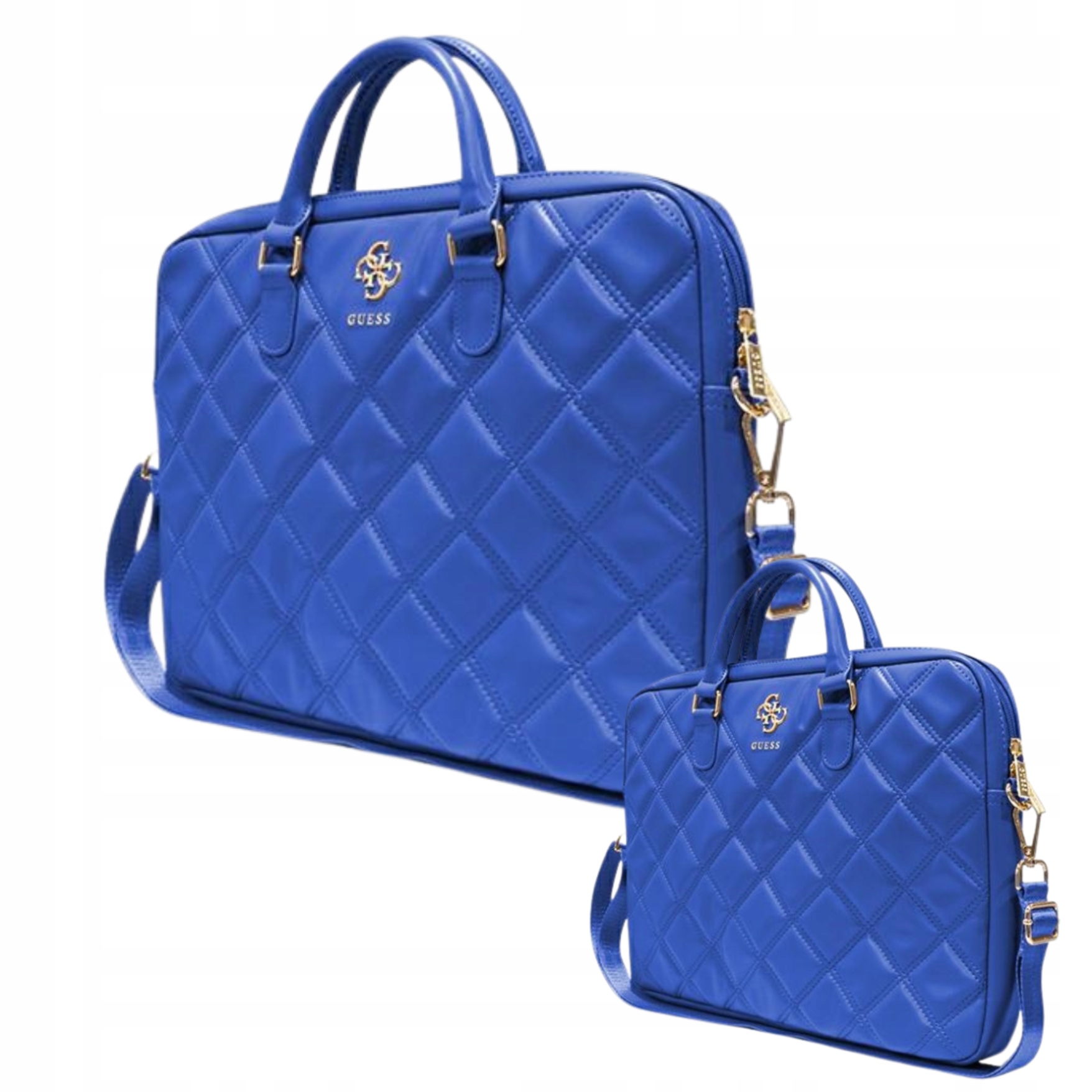 Oryginalna Torba Guess Na Laptopa 16", Case, Pikowana skóra, Etui