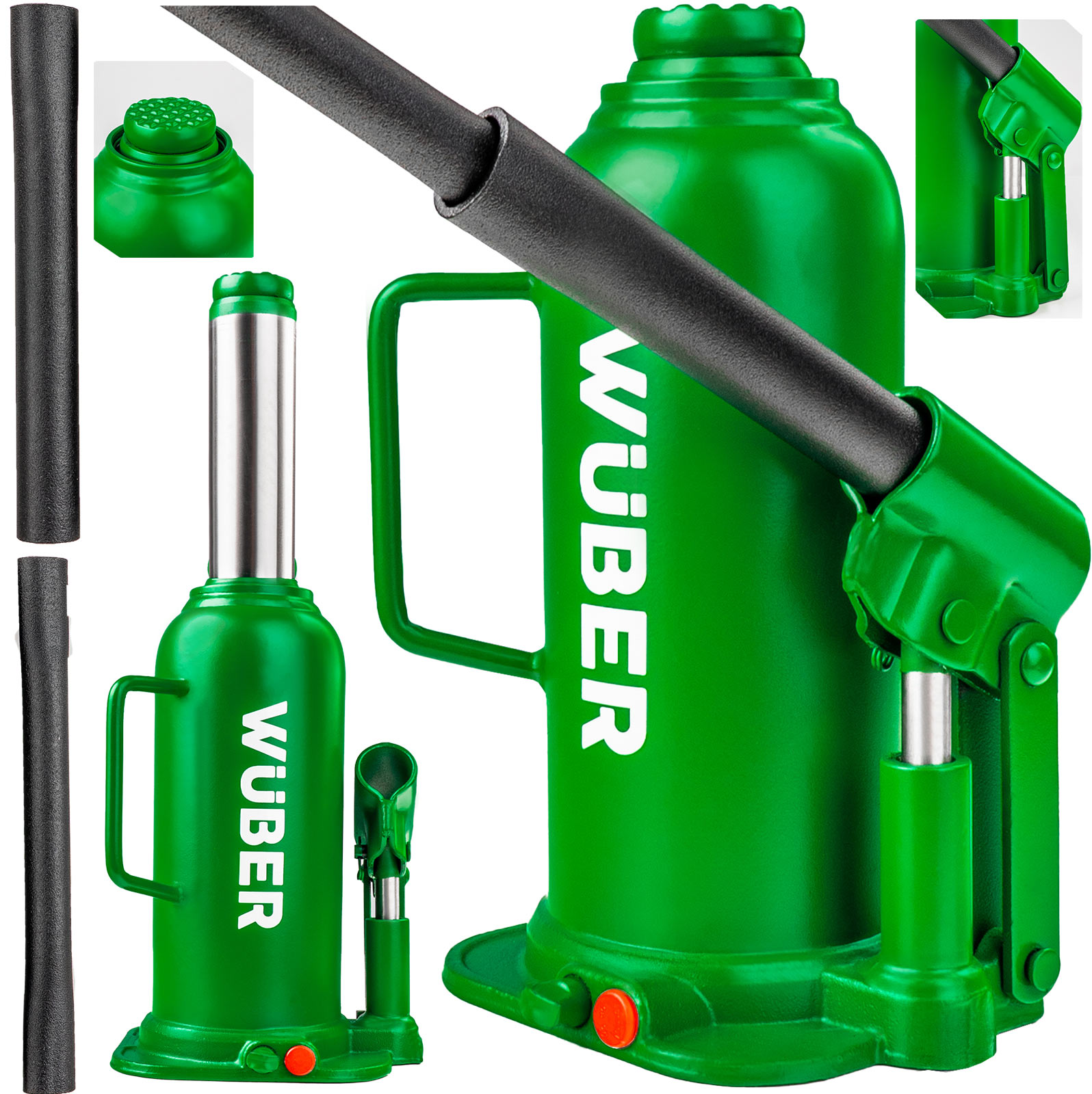 Hever Do Auta 235-440 MM Sloupkový Hydraulický Lahvový Ventil 20 T