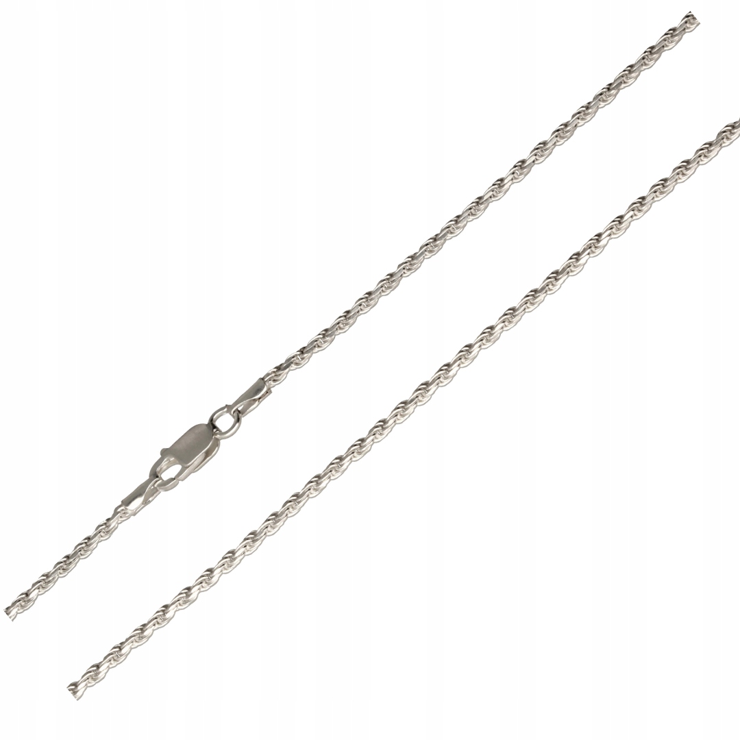 Stříbrný řetízek s propletením Odstředivka 45 cm ryzost 925