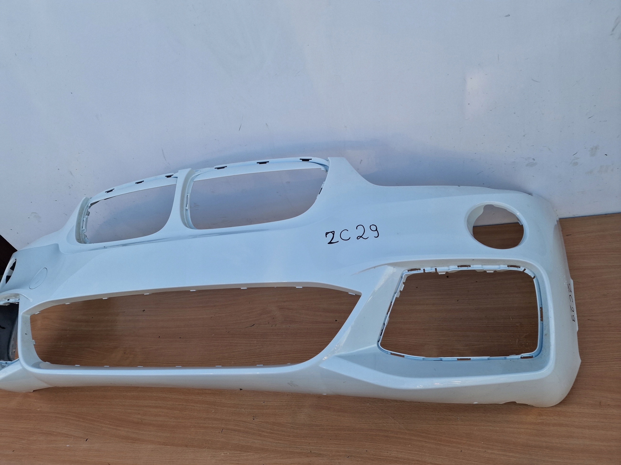 BMW F48 X1 m-packet SPORT bumper front BIALY