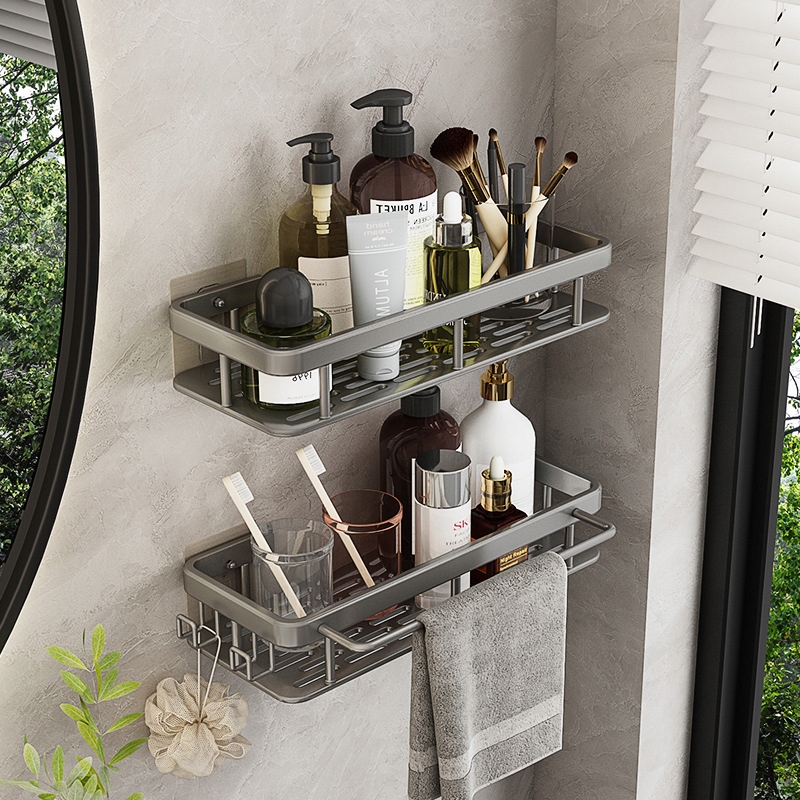 

2SZT Półka Łazienkowa Wisząca Pod Prysznic Loft