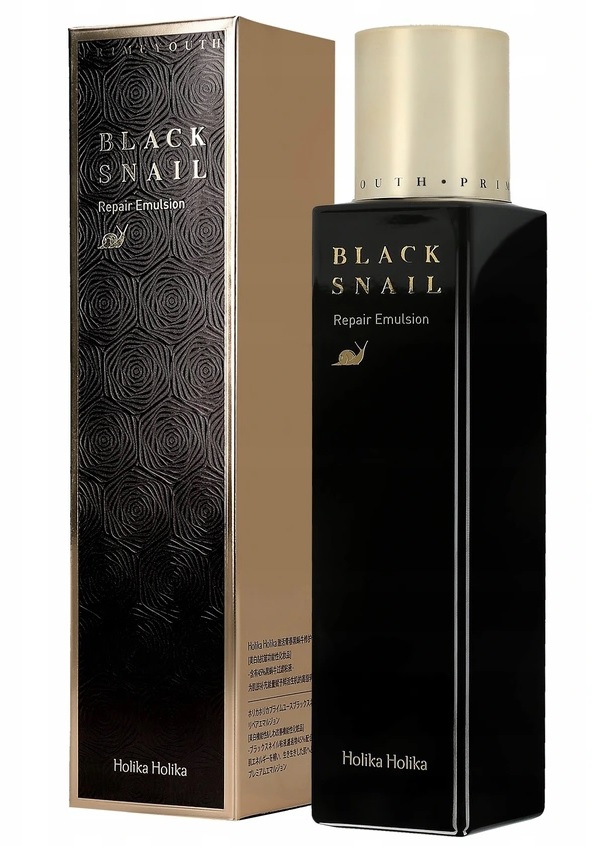 Pleťová emulze Holika Holika Prime Youth Black Snail den a noc 160 ml