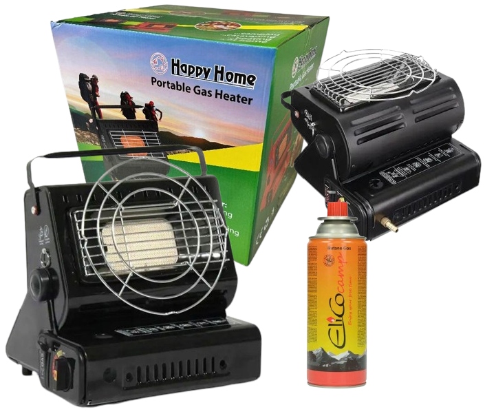 KUCHENKA TURYSTYCZNA GAZOWA PIECYK 2W1 + 1X KARTUSZ 220G