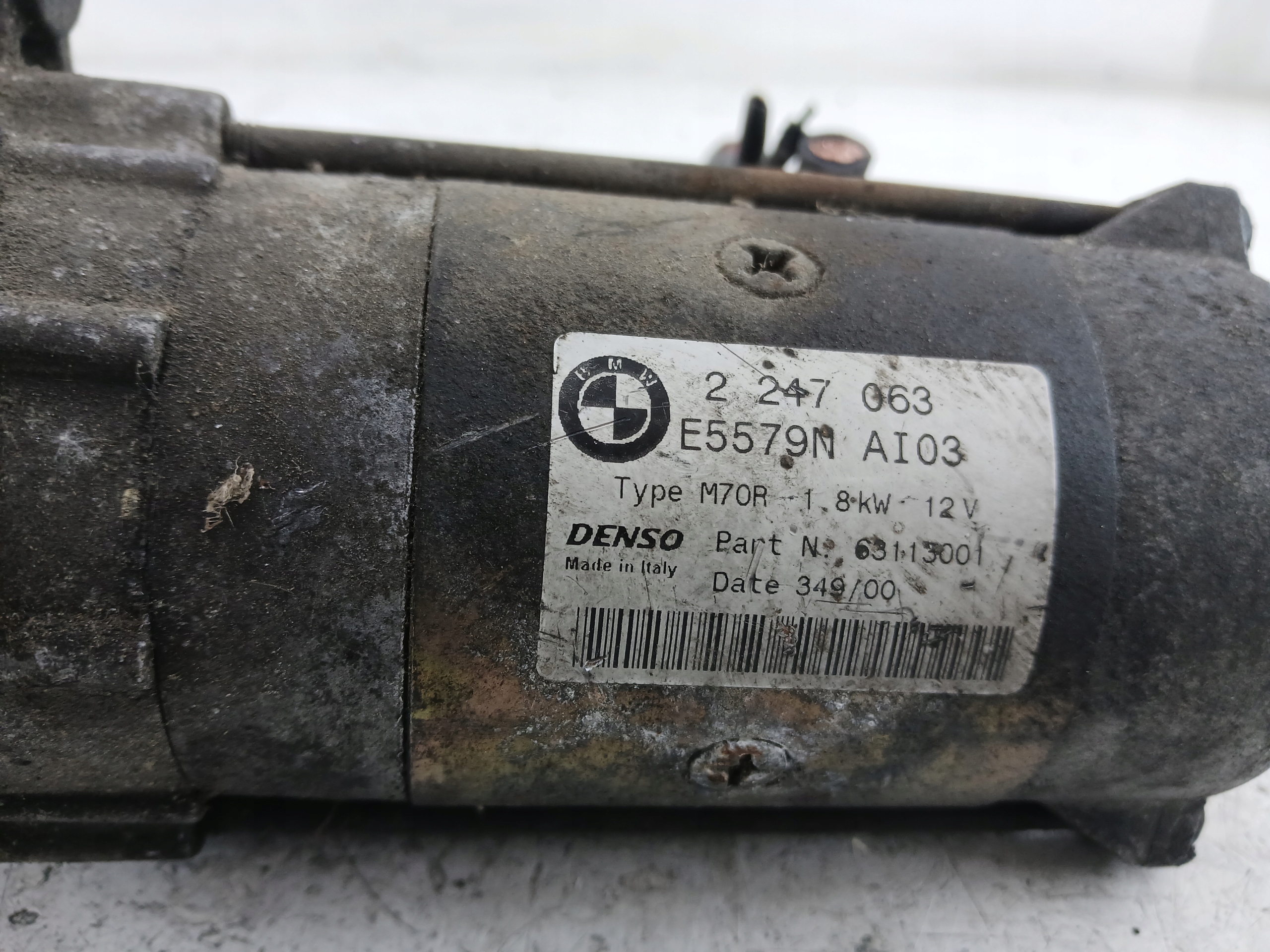 BMW E46 2.0 D Anlasser Starter 2247063