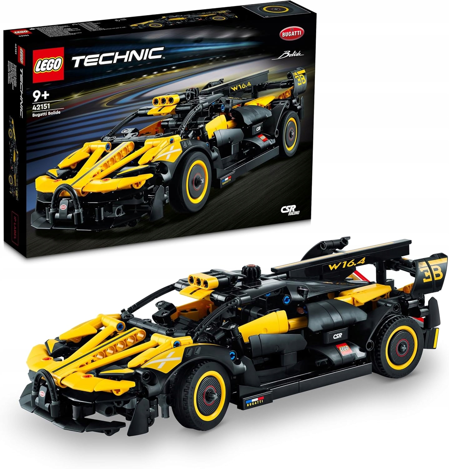 Lego Technic Formule Bugatti Závodní kreativní inženýrské hračky