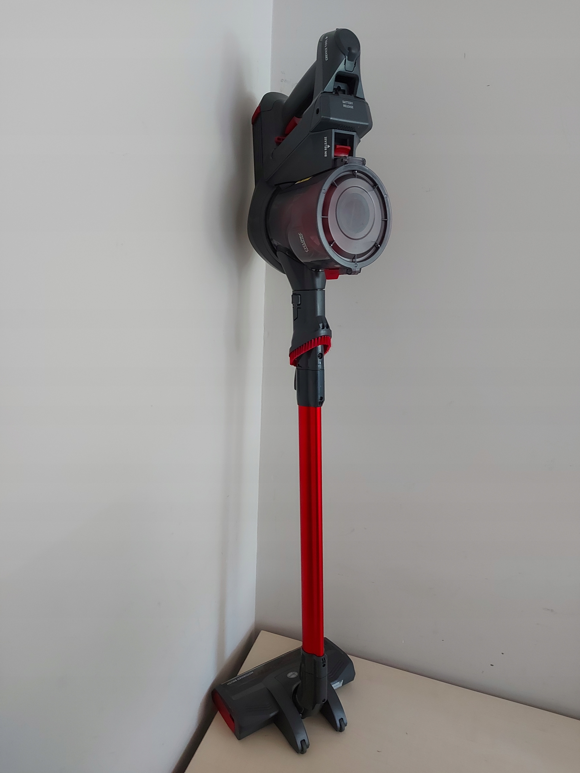 Odkurzacz pionowy Hoover HF122GPT 011 srebrny/szary Zasilanie akumulatorowe