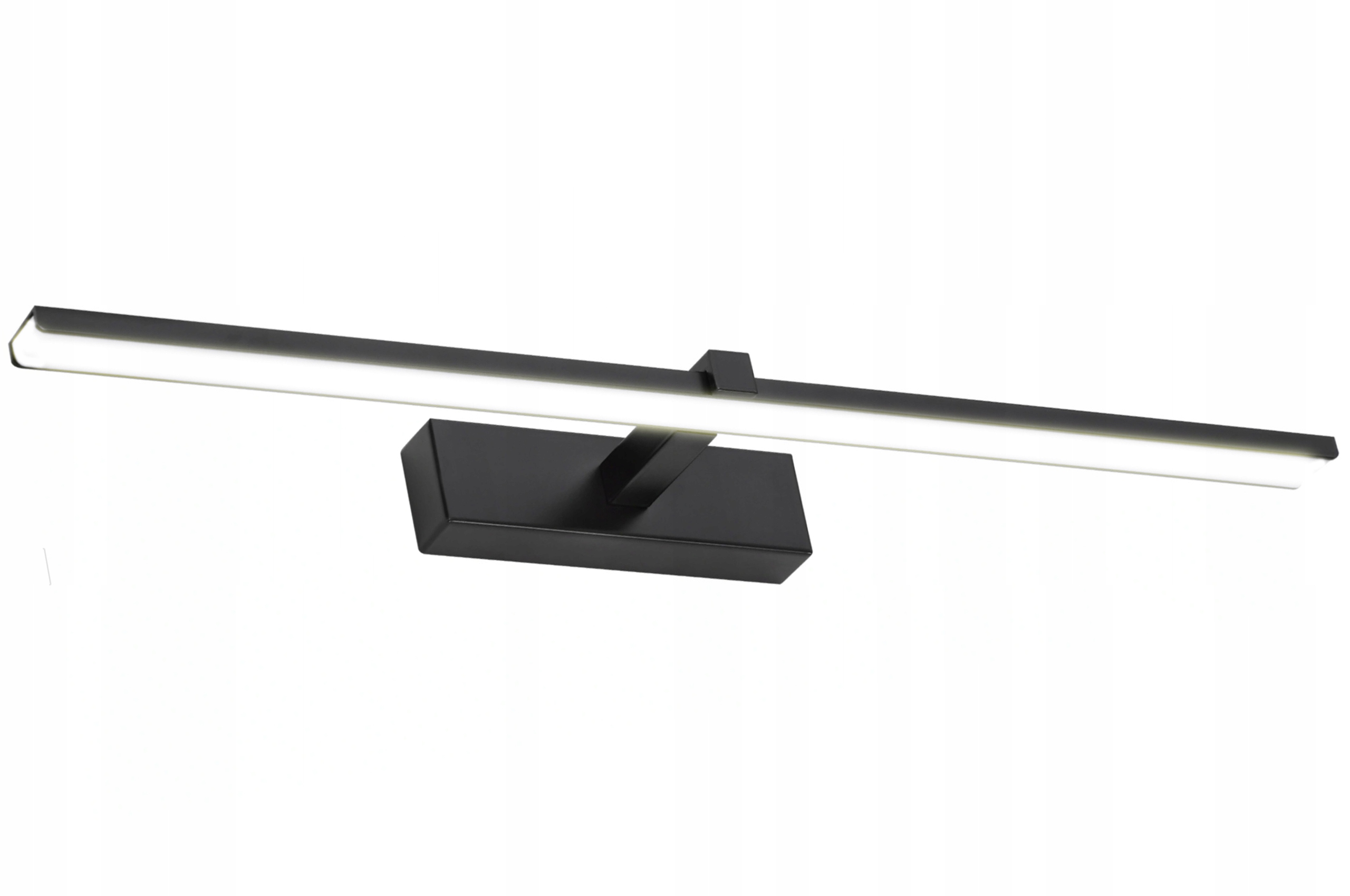 Kinkiet Lampa łazienkowa 18W 90cm czarna 4200K podłużna nad lustro umywalkę
