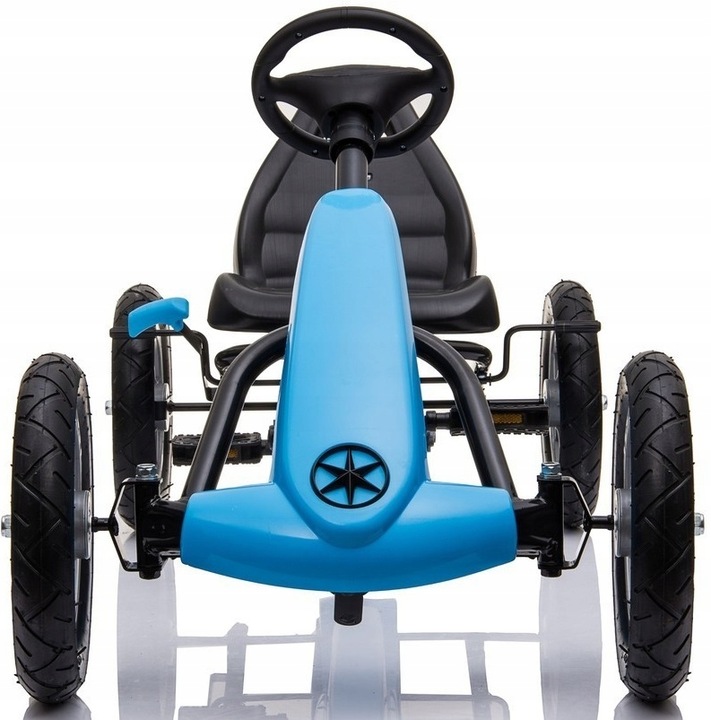 Wielki Gokart do 50kg Na Pedały Pompowane Koła Jeździk Hamulec Ręczny 1904