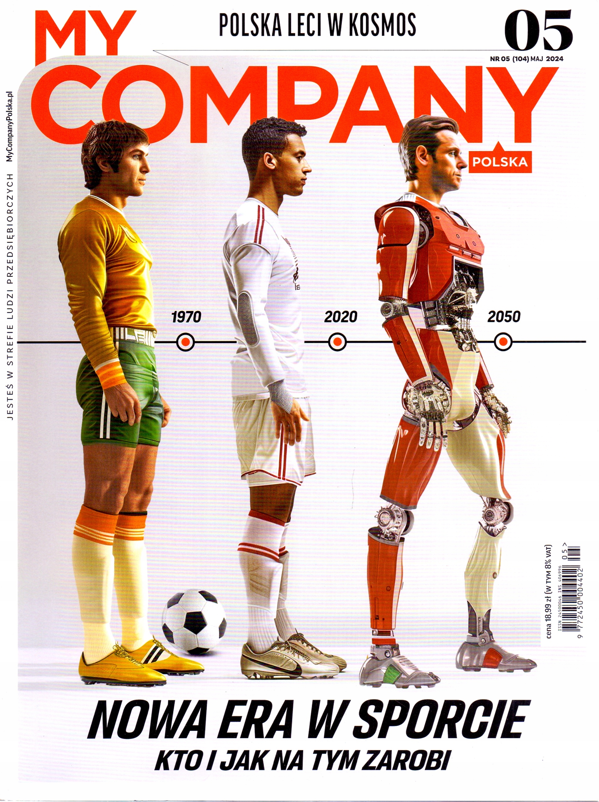 My Company Polska nr 5/2024. Sport vs technologia.