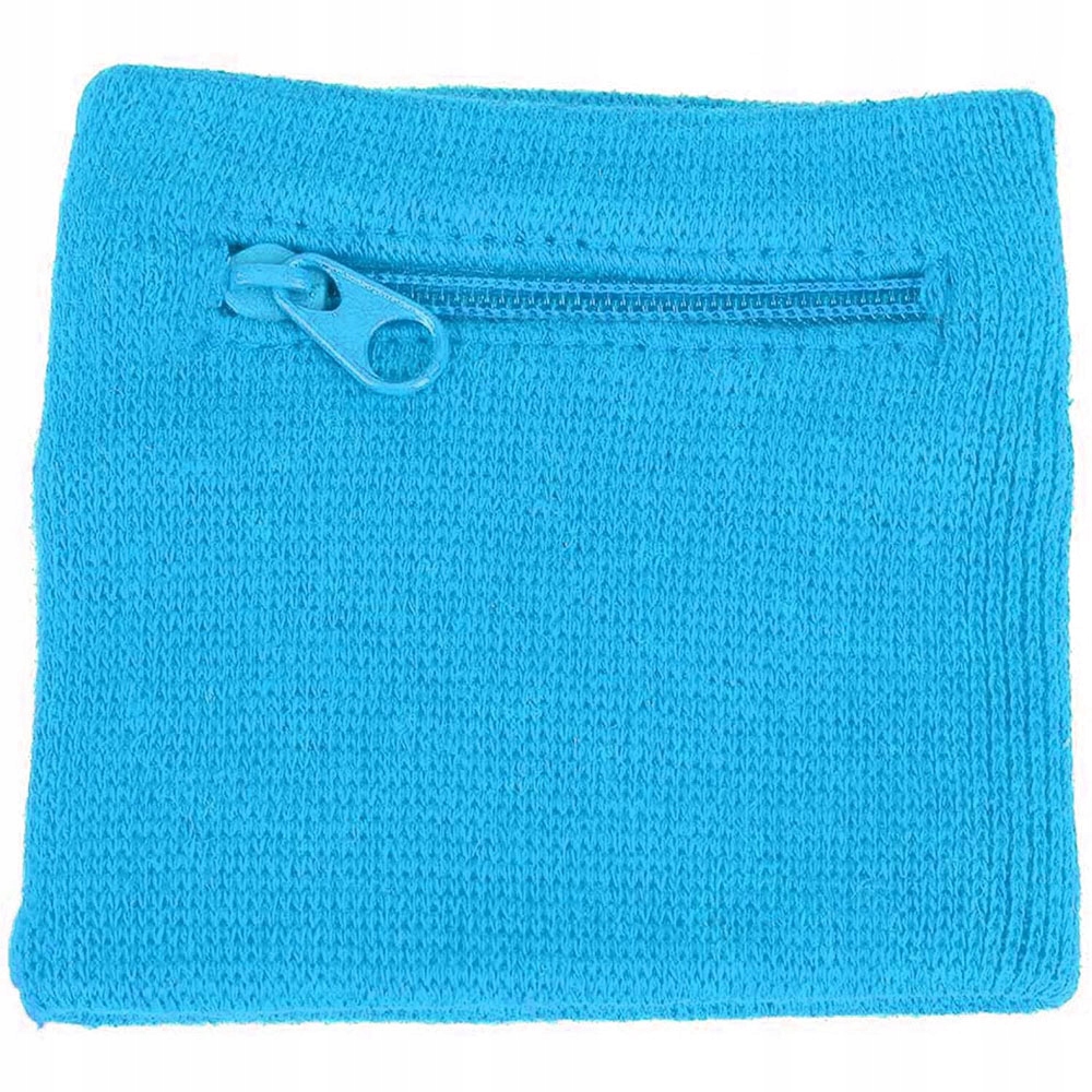 OPASKA NA RĘKĘ NADGARSTEK Z KIESZONKĄ FROTKA NA ZAMEK DO BIEGANIA SPORTU Materiał dominujący bawełna