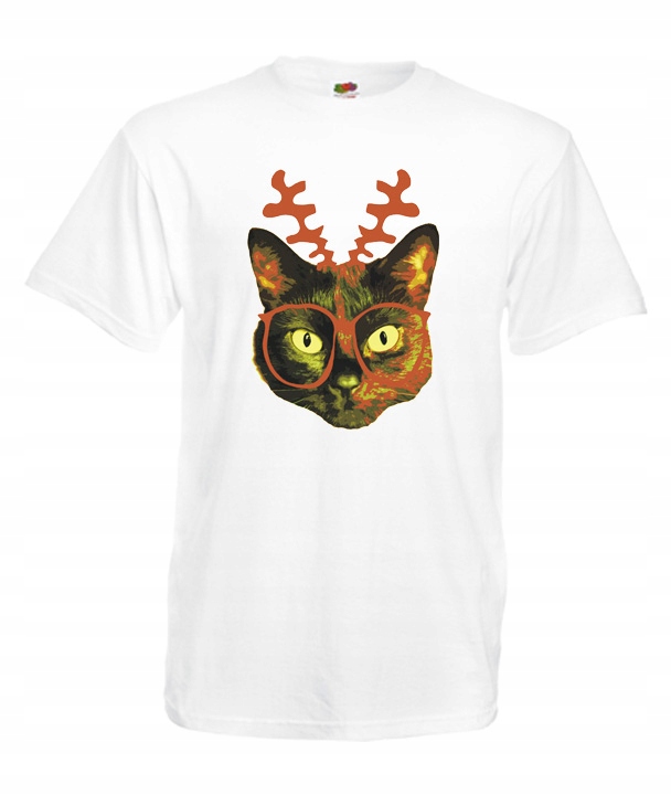 

S Koszulka Męska Kot Koty Cats Catholic Kociak
