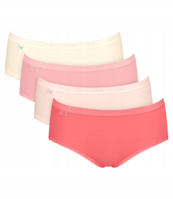 4 x Dámské kalhotky sloggi Basic+ Midi C4P 48