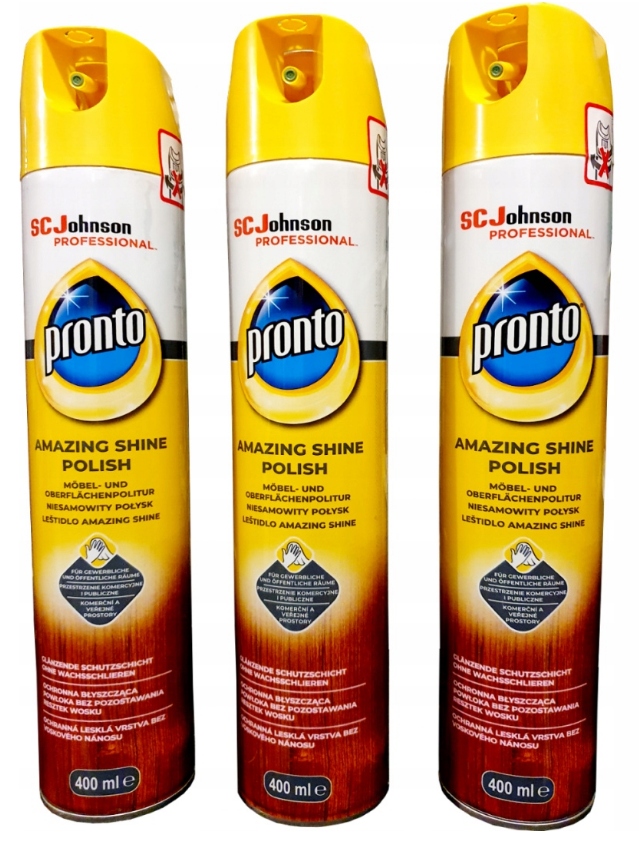 

Pronto Spray wood drewno Błyszcząca Powłoka 400ml