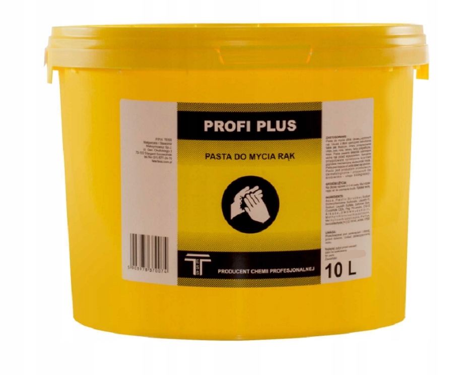 Pasta BHP do mycia rak 10l PROFI PLUS rozowa