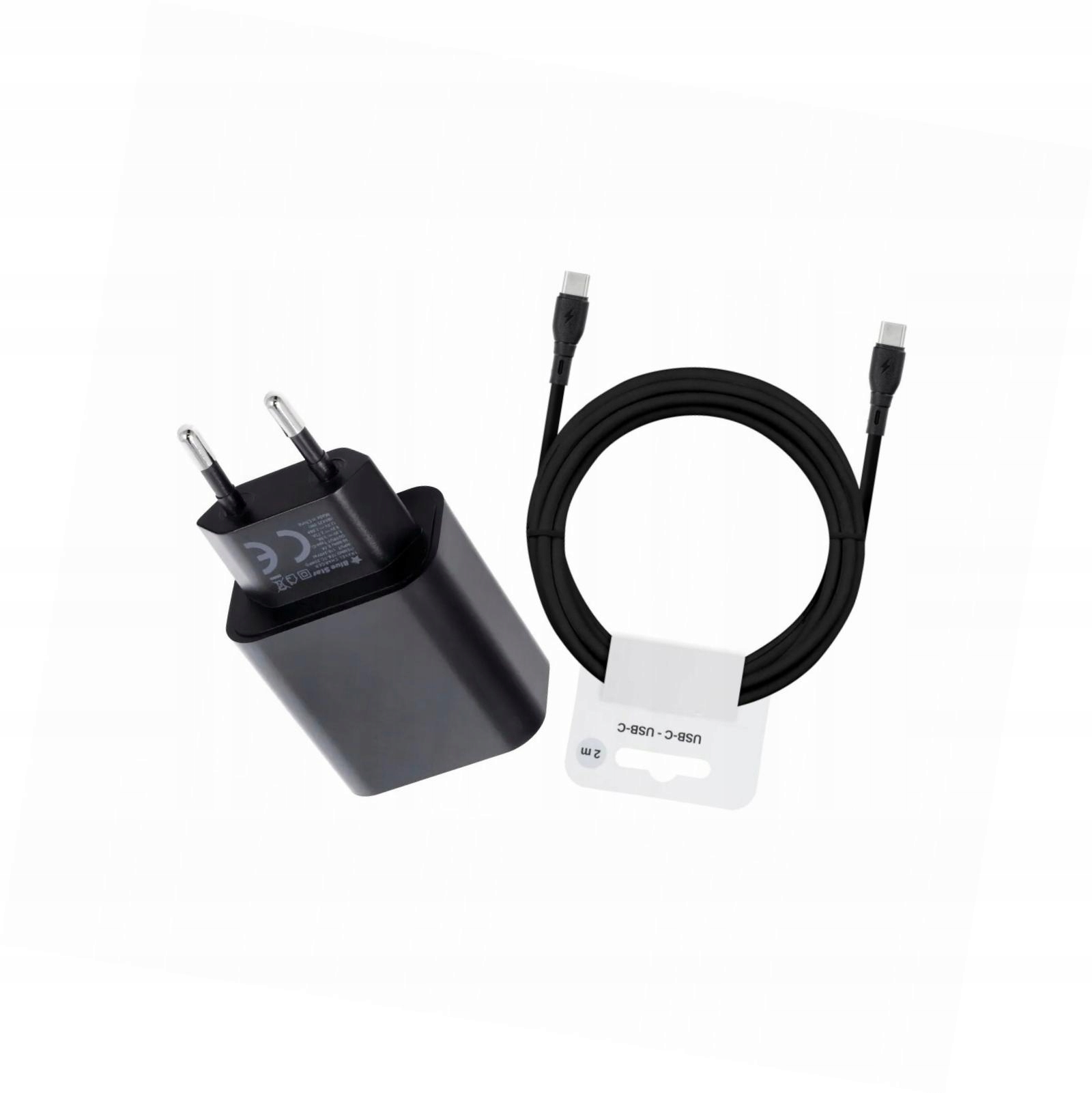 Ładowarka Usb-c Szybka 20W z długim kablem 2m do iPhone 16 Pro Max