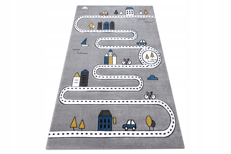 

Dywan Petit 3D 120x170 Street Ulice Szare 3D