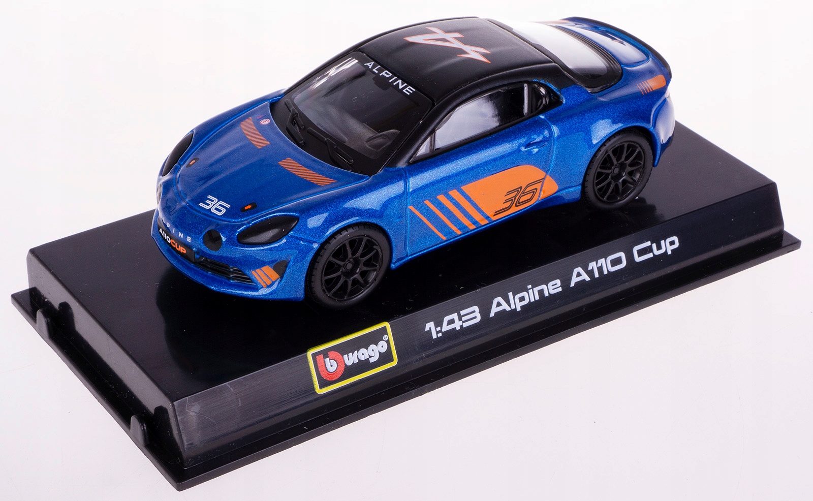 

Alpine A110 Cup Model Metalowy Bburago 1:43 #36