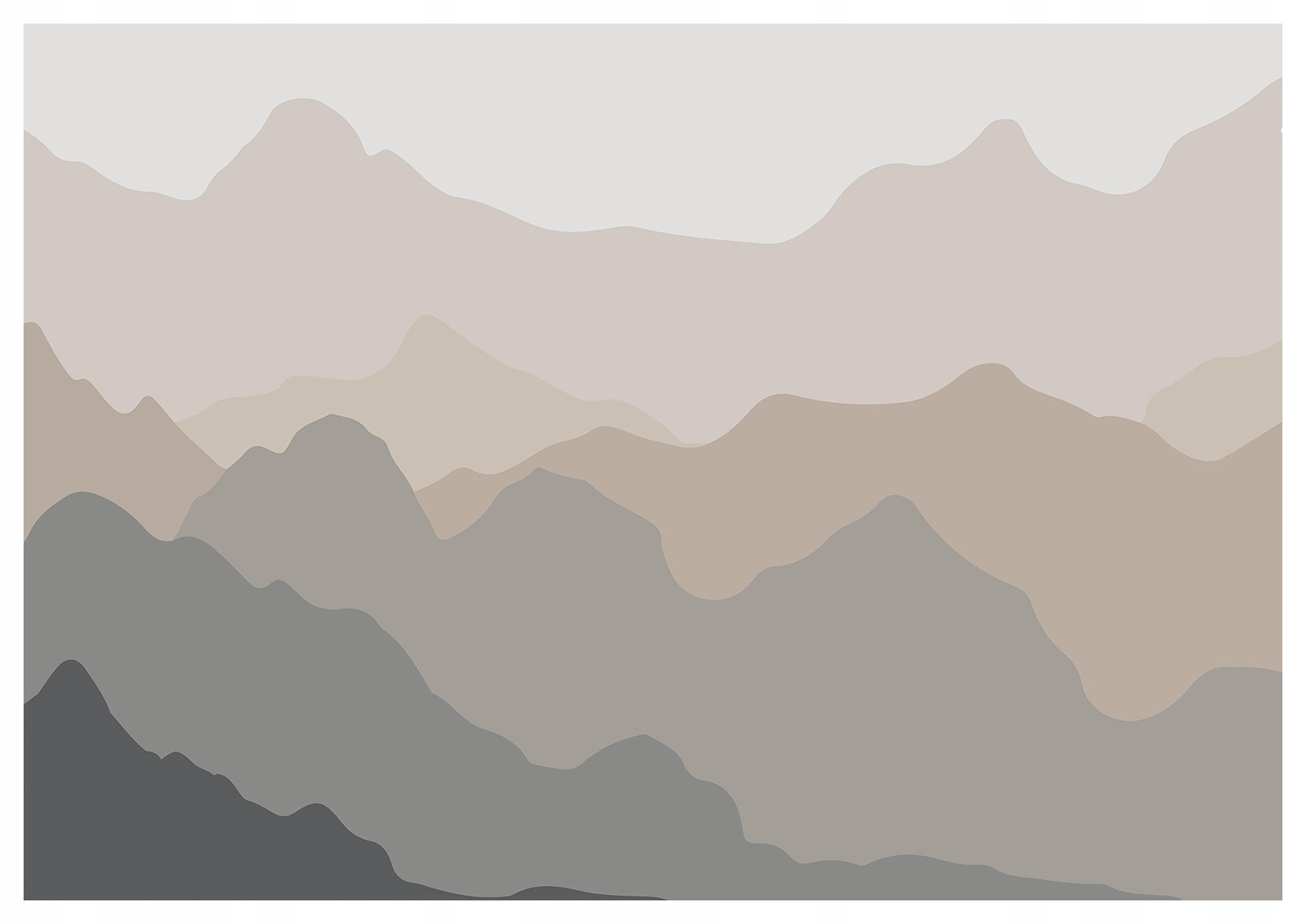 Fototapeta Hory snov a abstrakcia pre detskú izbu 350x250 lepidlo