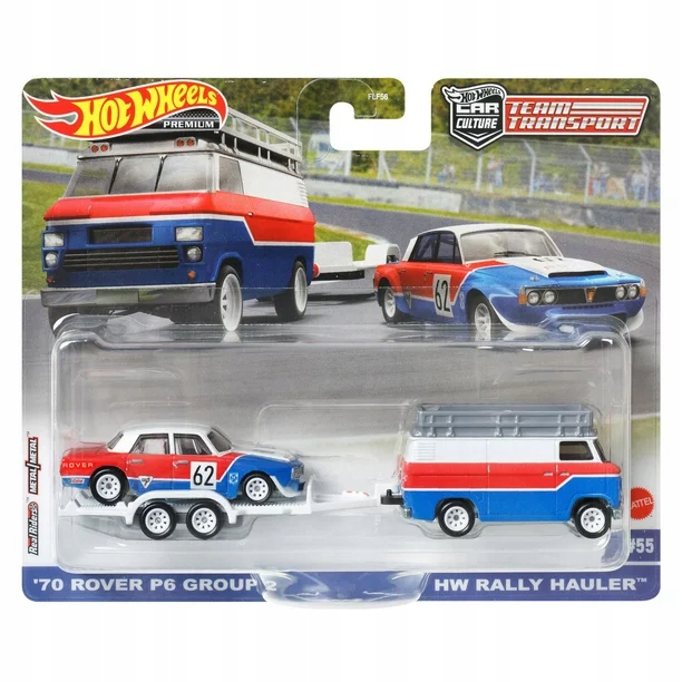 HOT WHEELS Team Transport 70 ROVER PS GROUP+ RALLY