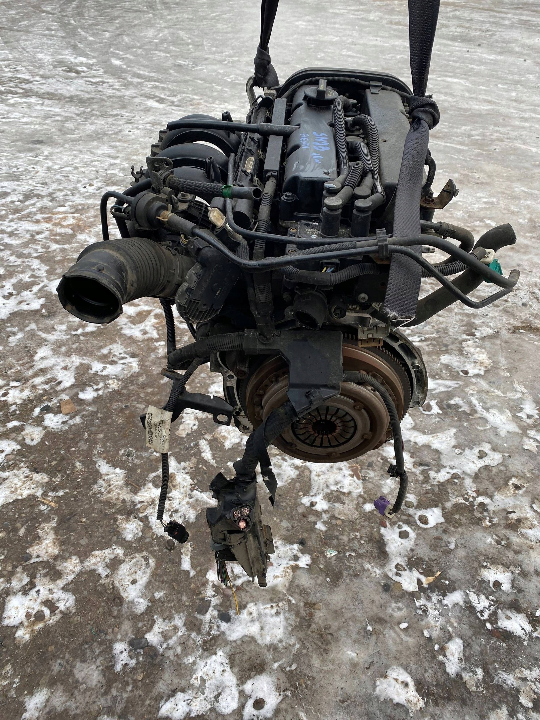 FORD FIESTA MK7 1.25 16V complete engine SNJB