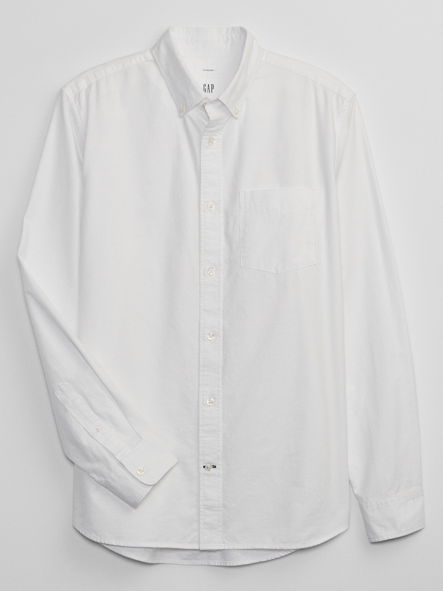 Gap Košile Standard Oxford bílá