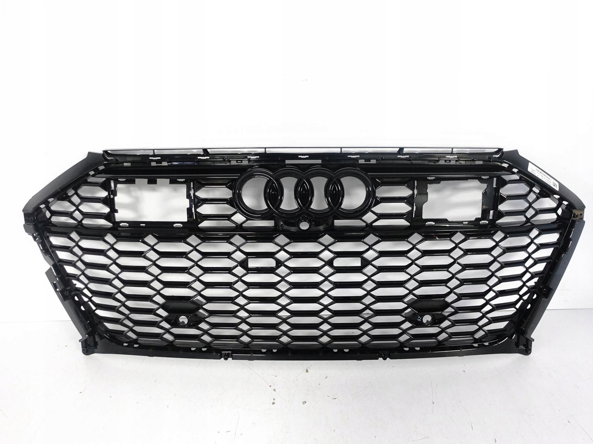 AUDI RS7 4K8 RS6 4K0 C8 20- grill grille grid W bumper front BLACK NIGHT