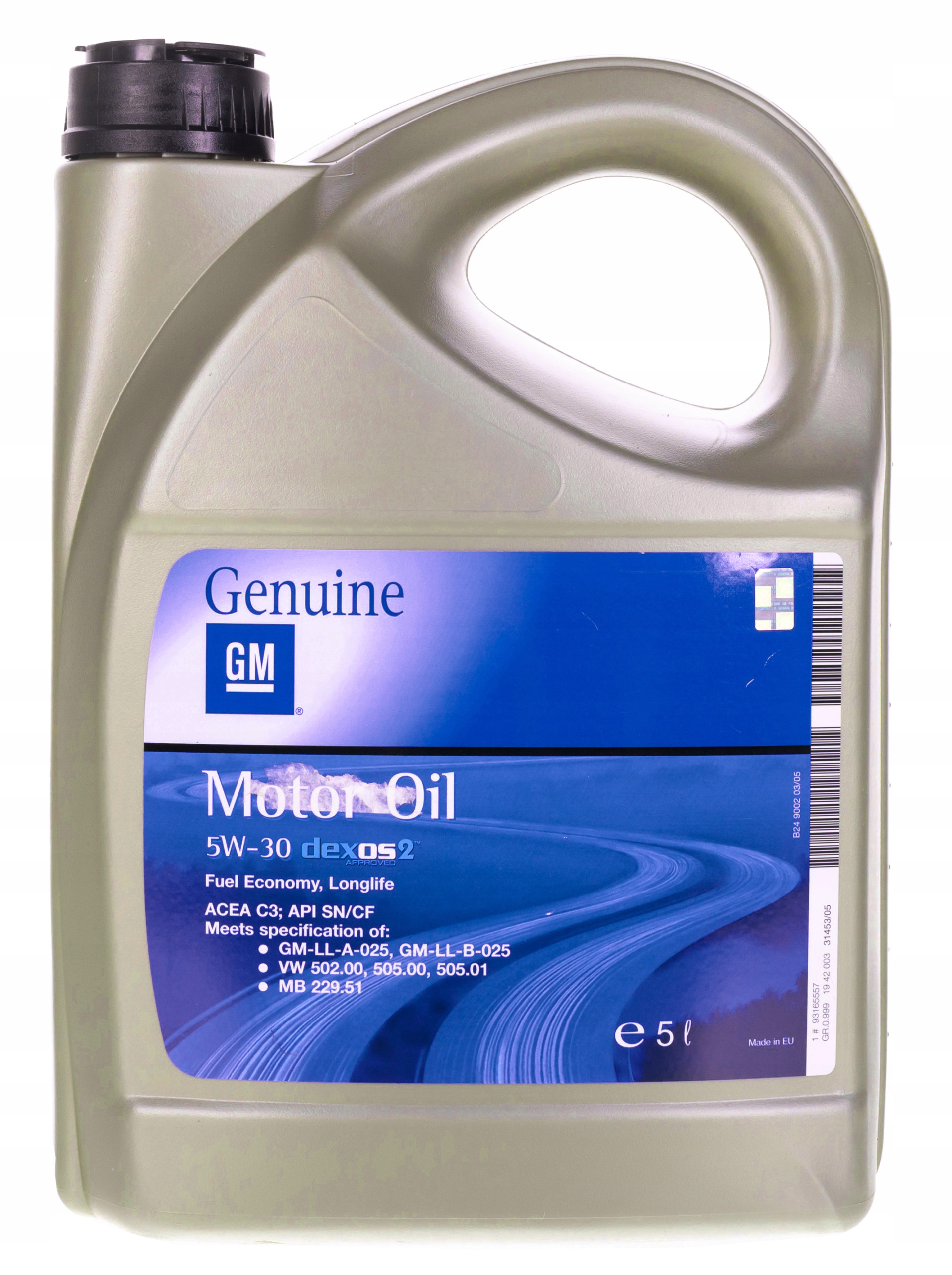 General Motors Gm DEXOS2 5W30 5L