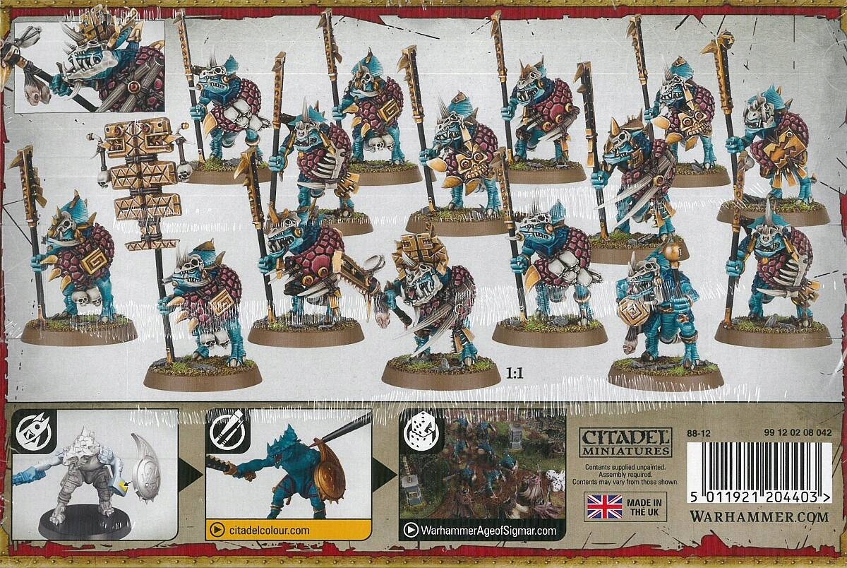 Seraphon Saurus Guard / Lizardmen System Warhammer Fantasy Battle