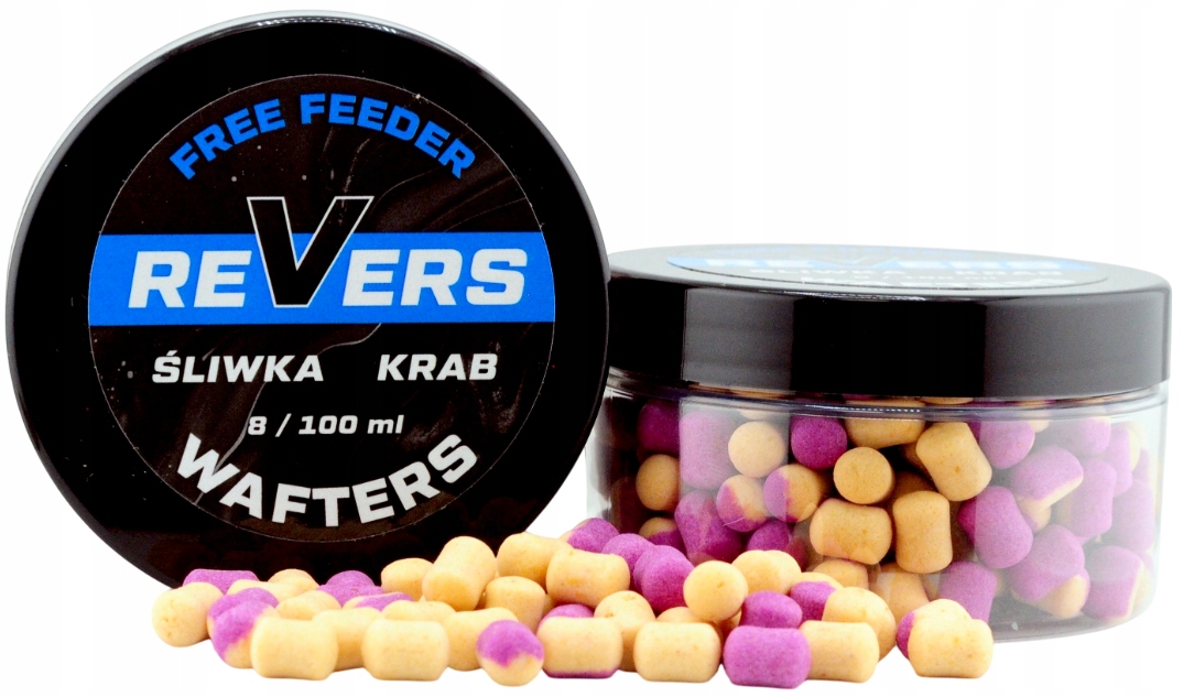 Śliwka Krab Wafters Revers Free Feeder Dumbells 8mm 100ml