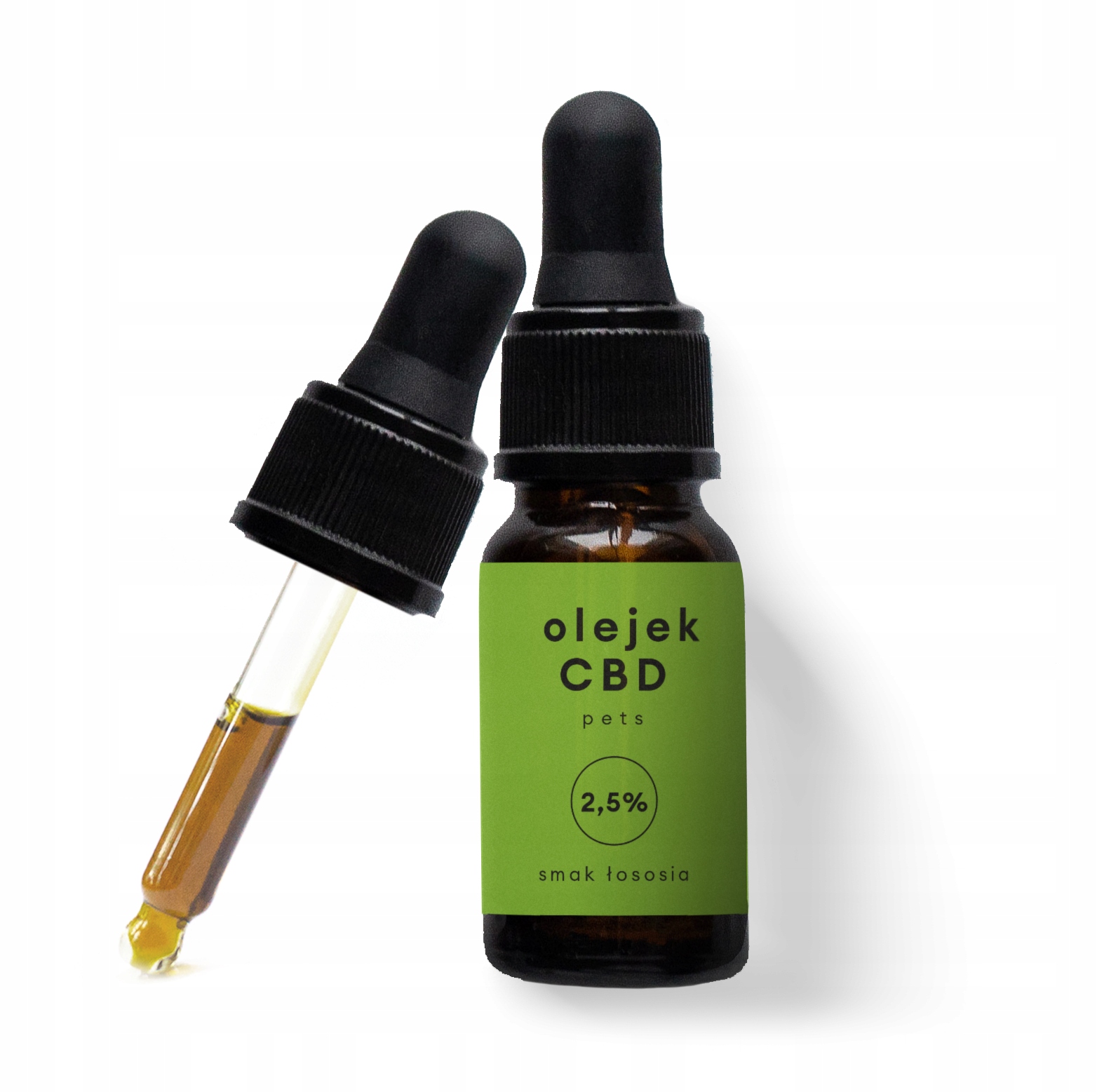 Levně Cbd Olej 2,5% pro zvířata 10 ml Full Spectrum Pes Kočka Bez Thc 500 mg