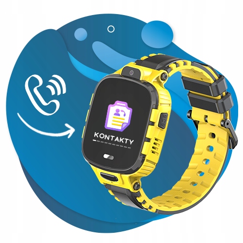 Prezent Dla Dziecka Zegarek GPS: CALMEAN ACTIVE Transmisja danych 2G