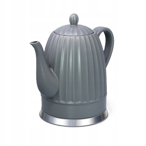 Szary, Ceramiczny czajnik elektryczny 1,5l 1500W Maestro MR-077