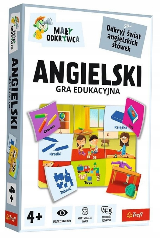 Mały odkrywca Angielski Trefl