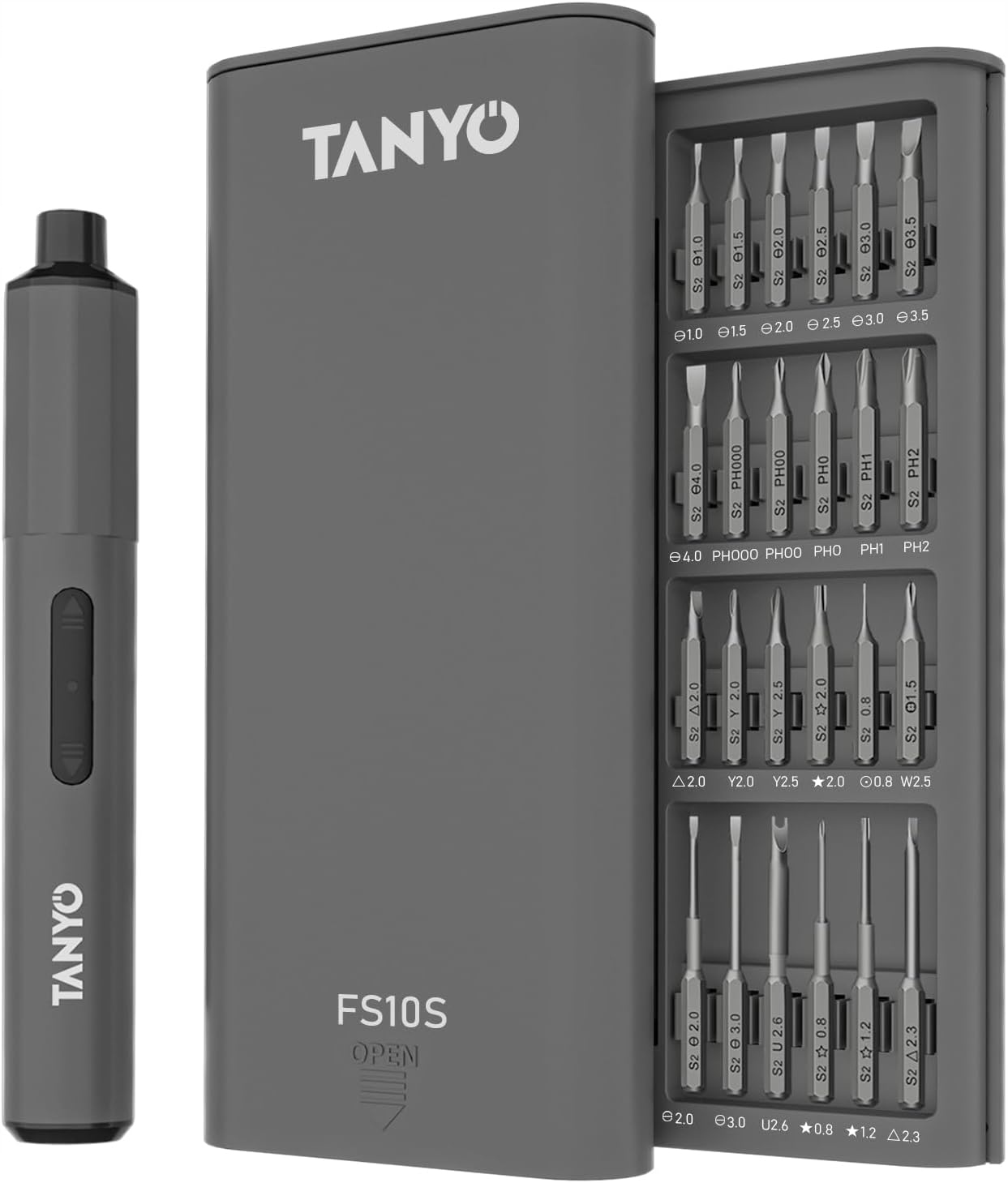 Elektrický Šroubovák Tanyo FS10S Přesný Šroubovák 51V1 Bezdrátový