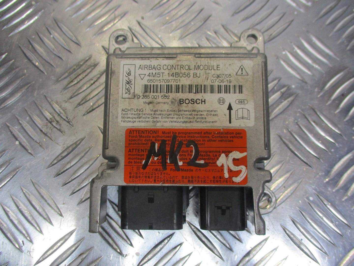 MODUŁ SENSOR AIRBAG FORD FOCUS MK2 4M5T14B056BJ 4M5T14B056BJ za 45