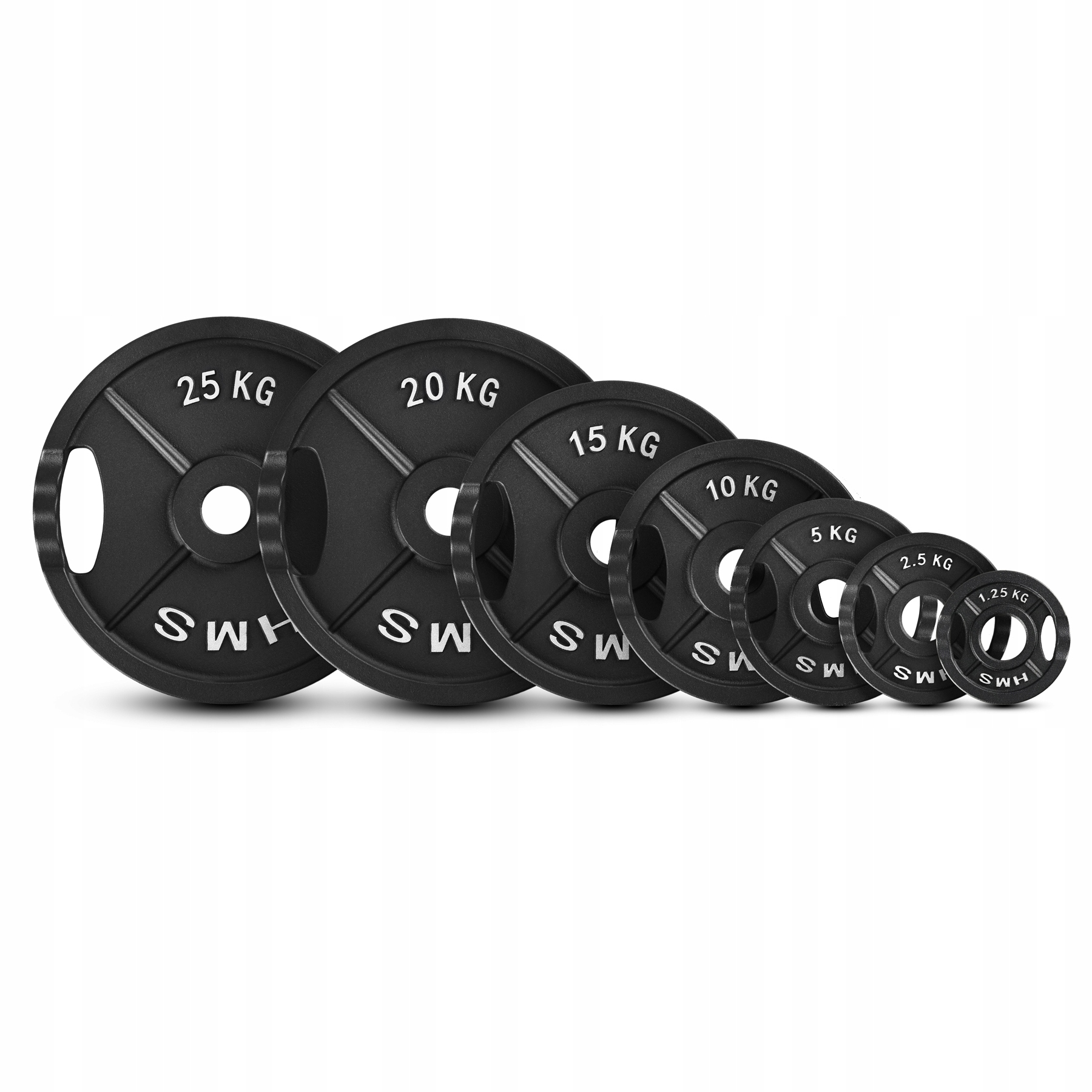 TOD25 Talerz Olimpijski Czarny 25 Kg Hms