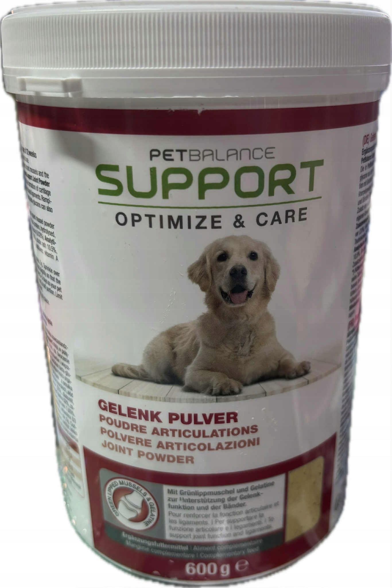 Levně PetBalance Prášek na klouby Support 600 g pro zvířata 4047777037835