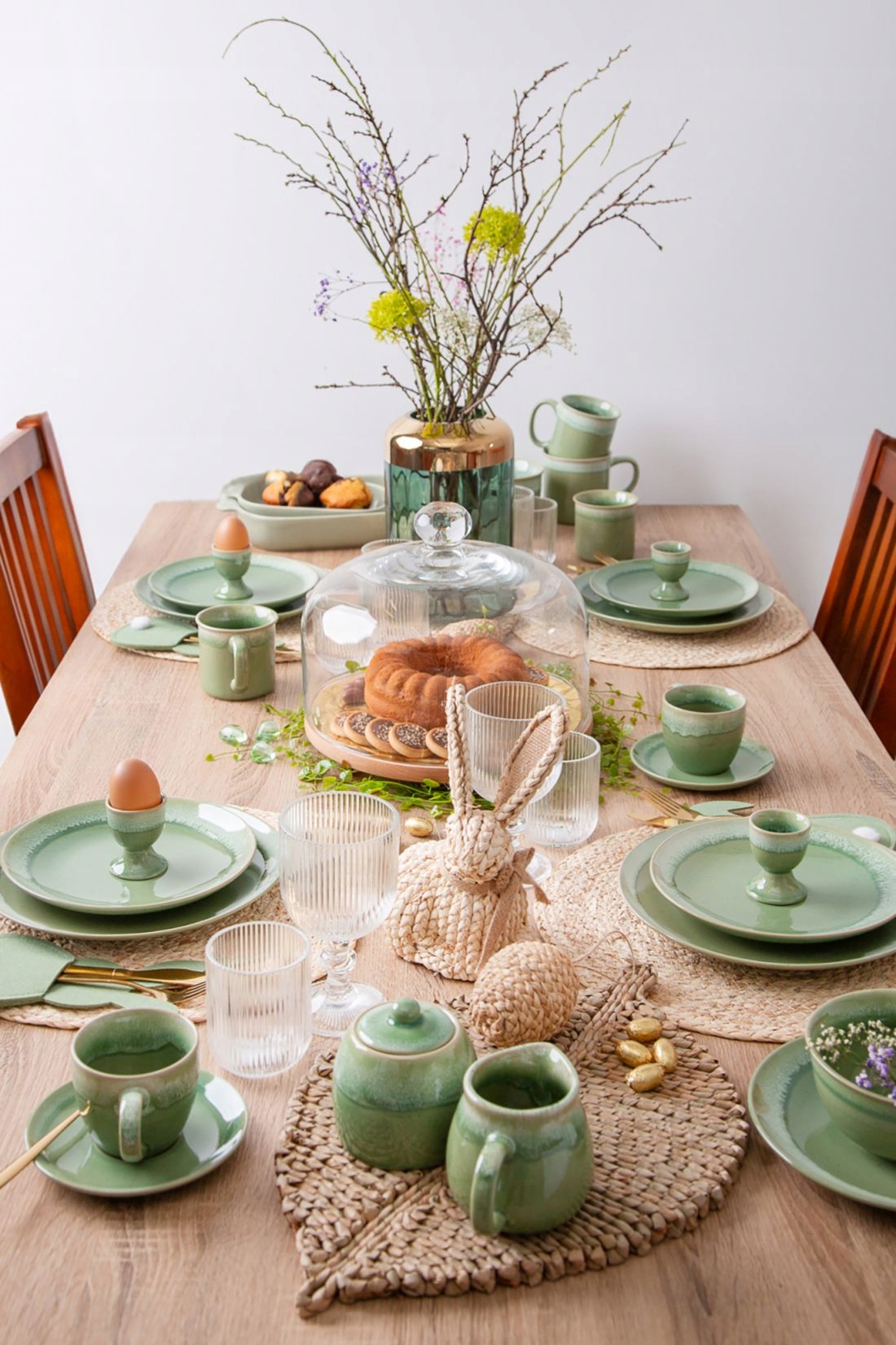 Filiżanka do kawy i herbaty ze spodkiem Altom Design Reactive Cascade 220ml Wzór dominujący Bez wzoru