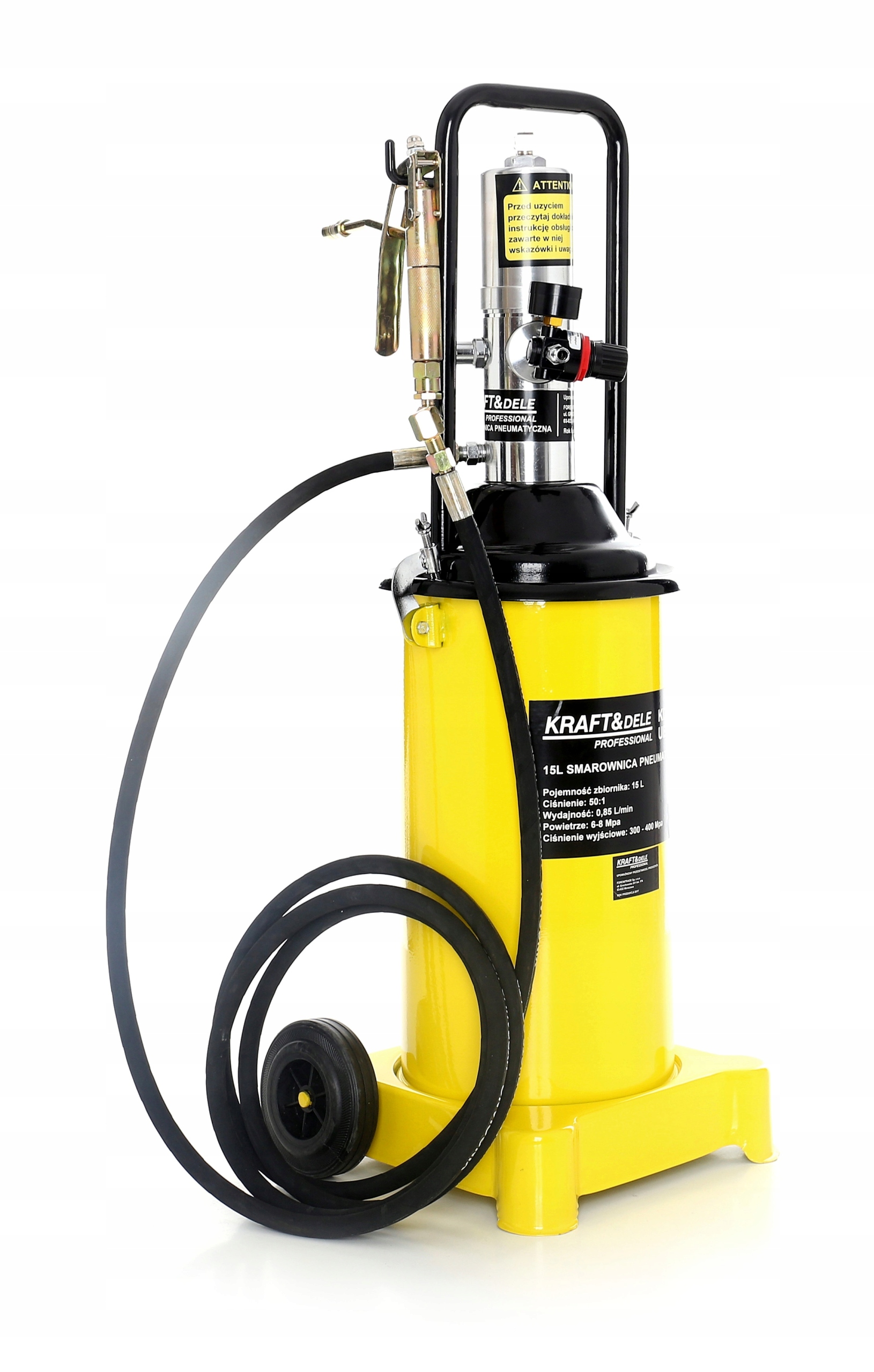Automatická pneumatická mazačka 15L 0,85 L/min Kraft&dele KD1444