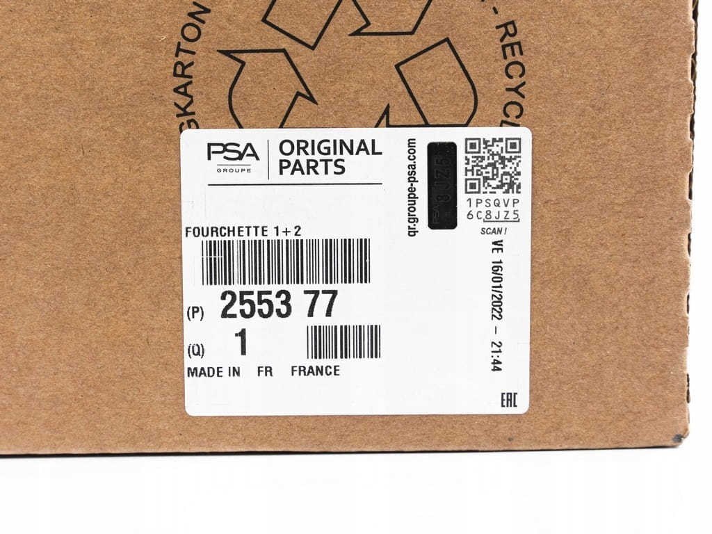 WIDELKI 1 2 GO BIEGU PEGUEOT BOXER II 2 0 2 2 HDI Weight with packaging 5 kg